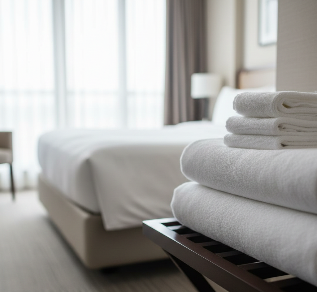 High-GSM Hotel Towels